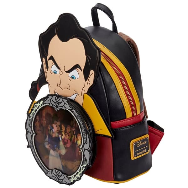 Loungefly  Disney Beauty and the Beast Villains Gaston Scene backpack 26cm