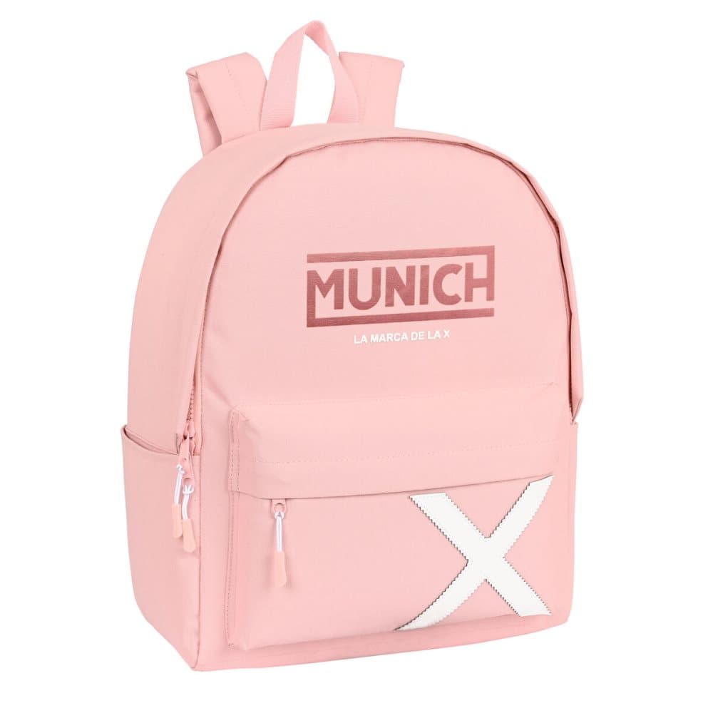 Laptopryggsäck Munich Makeup Rosa (31 x 40 x 16 cm)