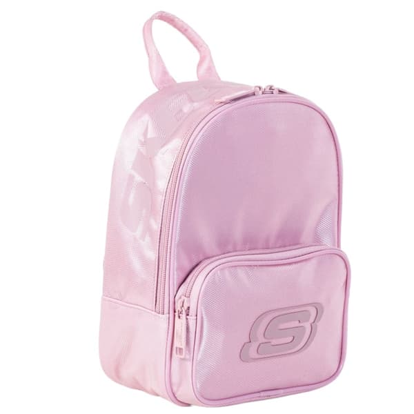 Skechers Mini Logo Backpack SKCH7596-LPK, Kvinna, Ryggsäck, rosa