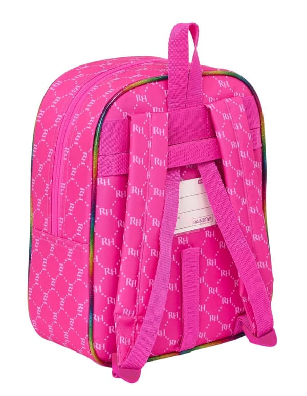Rainbow high ryggsäck 28 cm väska skolväska poopsie barnväska