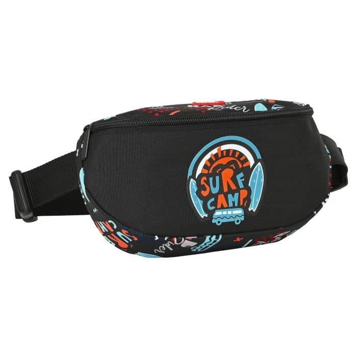 Safta Surf Camp Bumbag Svart Orange 9 L Ljusblå - - - Safta