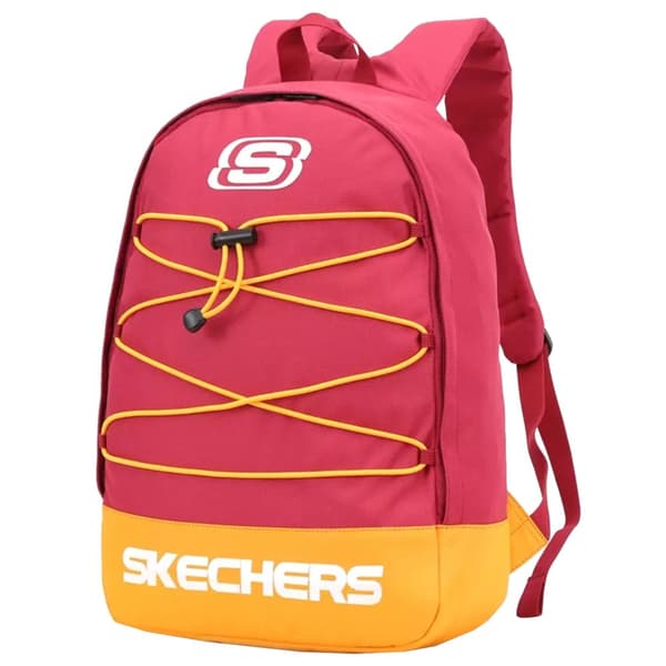 Skechers Pomona Backpack S1035-02, Unisex, Rygsæk, rød