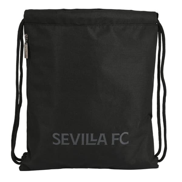 Rygsæk med Snore Sevilla Fútbol Club Teen 35 x 40 x 1 cm Sort