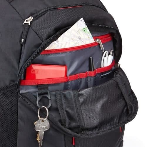 Ryggsäck Evolution - CASE LOGIC - Svart - För bärbar dator 15.6" - Dedikerad fodral - Ländryggsförstärkning