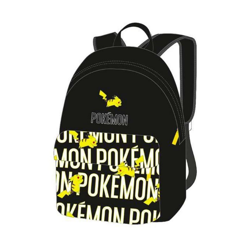 Skolryggsäck Pokémon Pikachu 41 x 31 x 13,5 cm Notebook compartment (up to 15.6'') Anpassad till ryggsäck på hjul