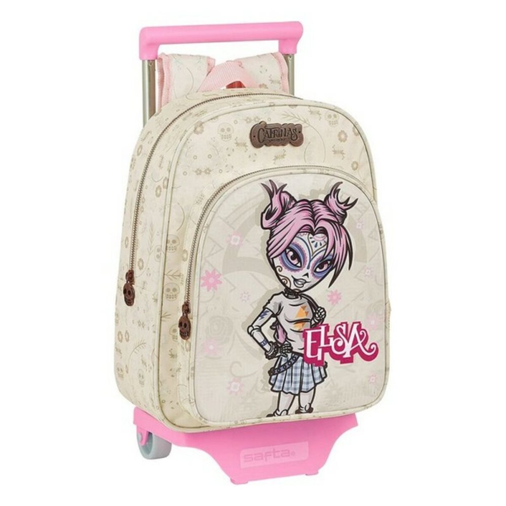 Skolväska med hjul 705 Catrinas Elsa (26 x 34 x 11 cm)