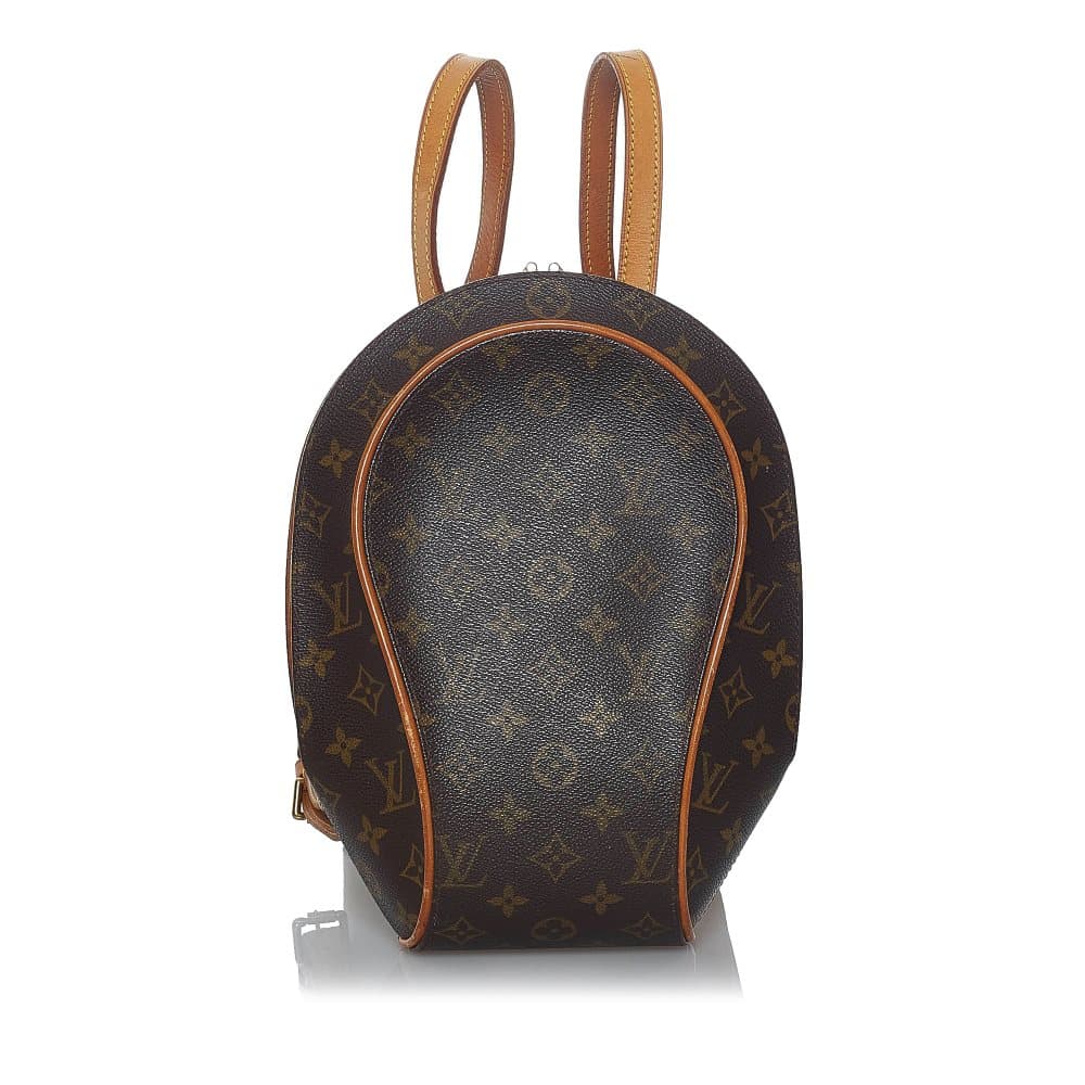 Pre-owned Louis Vuitton Monogram Ellipse Backpack Brown