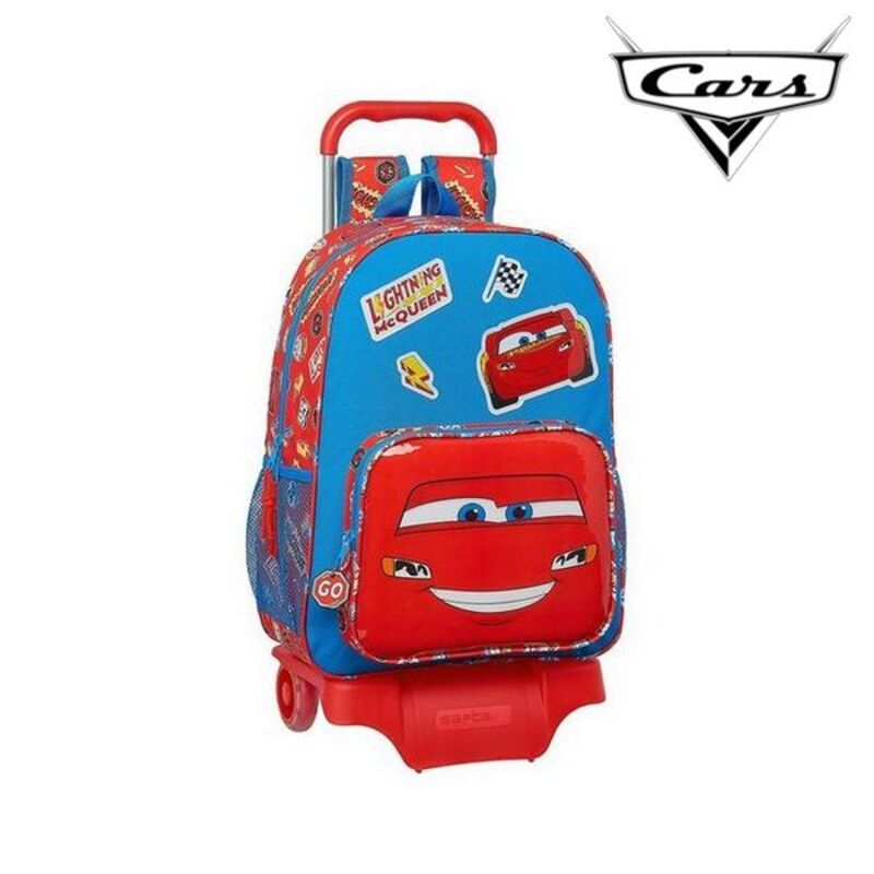 Skolväska med hjul 905 Cars Mc Queen