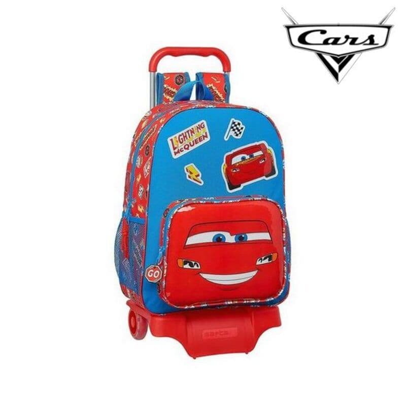 Skolväska med hjul 905 Cars Mc Queen