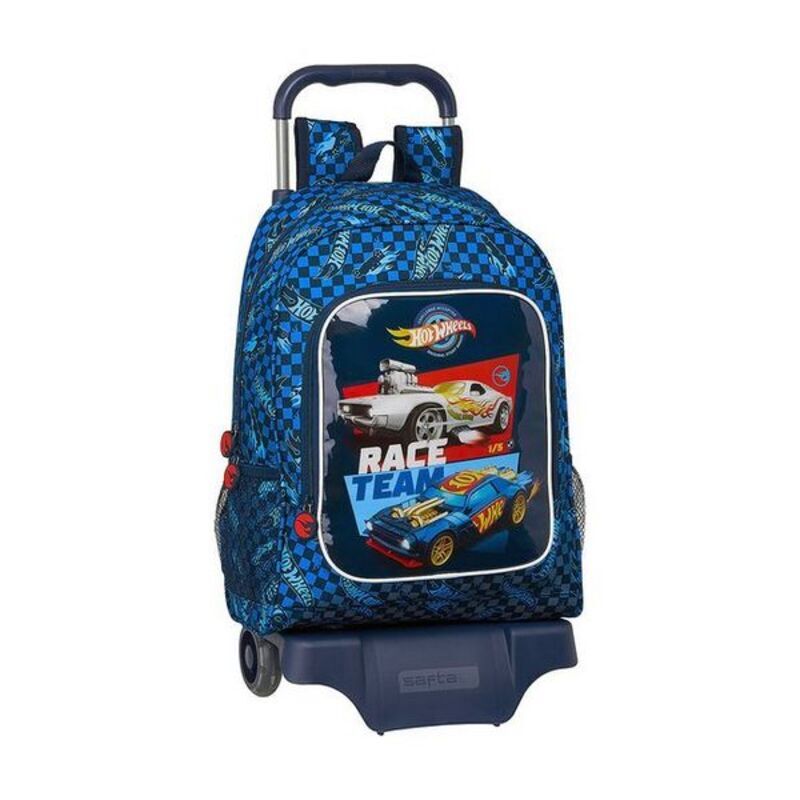 Skolväska med hjul 905 Hot Wheels
