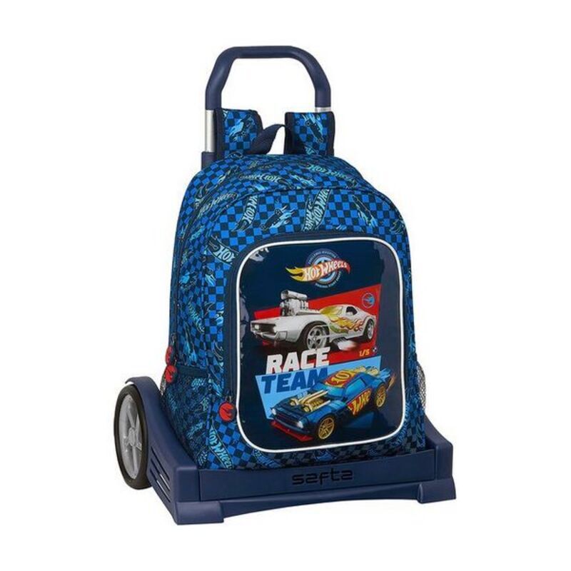 Skolväska med hjul Evolution Hot Wheels