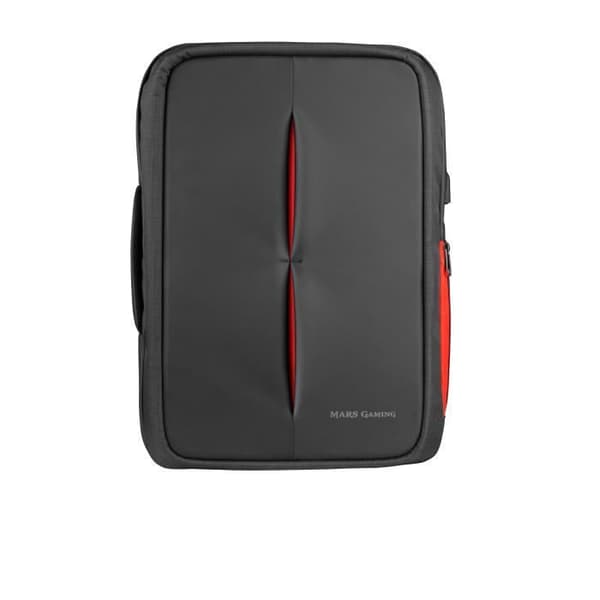 Mars Gaming MB2, Aluminium, Nylon, Svart, Röd, Uniform, Unisex, 24,6 cm (9,7"), 43,9 cm (17,3")