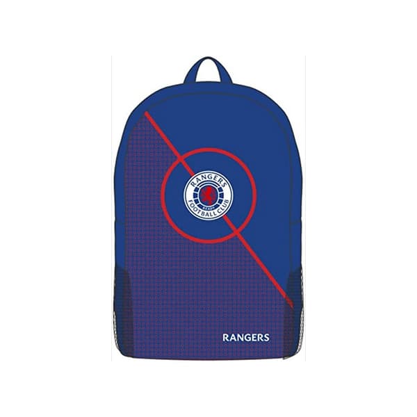 Rangers Centre Spot Crest Backpack Blue/Red One Size