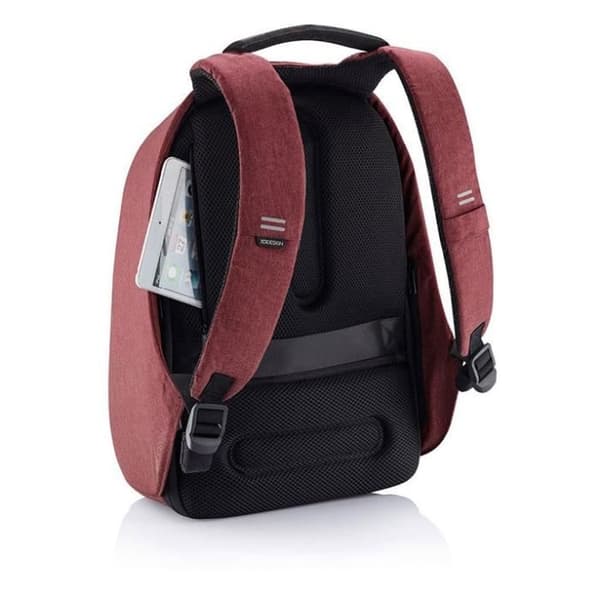 Anslutna ryggsäckar - XD Design - Bobby Hero Regular - Fusk - 15.6 tum - Röd