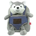 Miniatyrbild 1 av 2: Husky Harry reversible backpack with plush toy 26cm