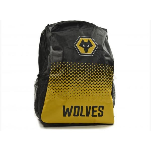Wolves Fade Backpack Black/Yellow One Size