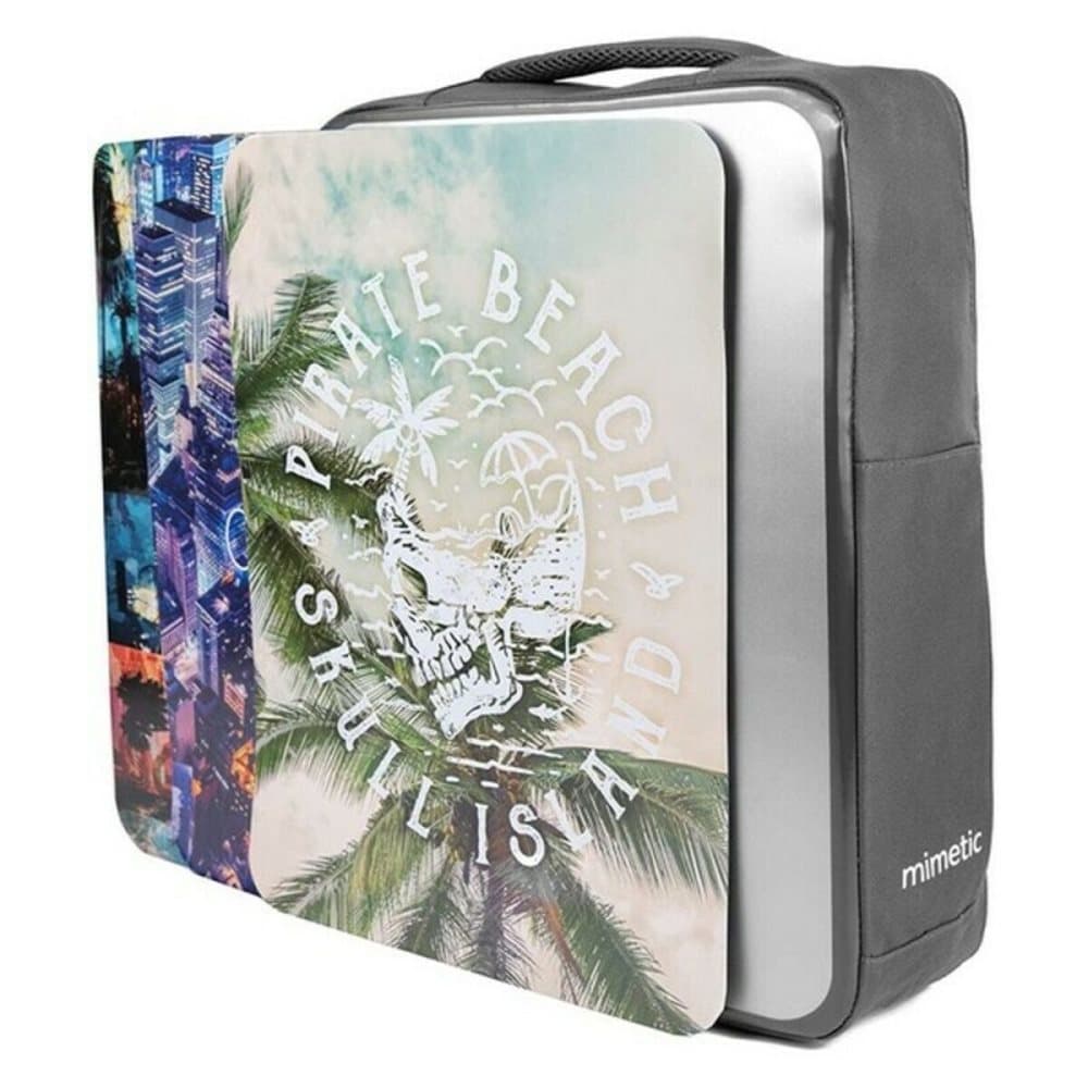 School Bag Mimetic Pirate Beach Small Grey