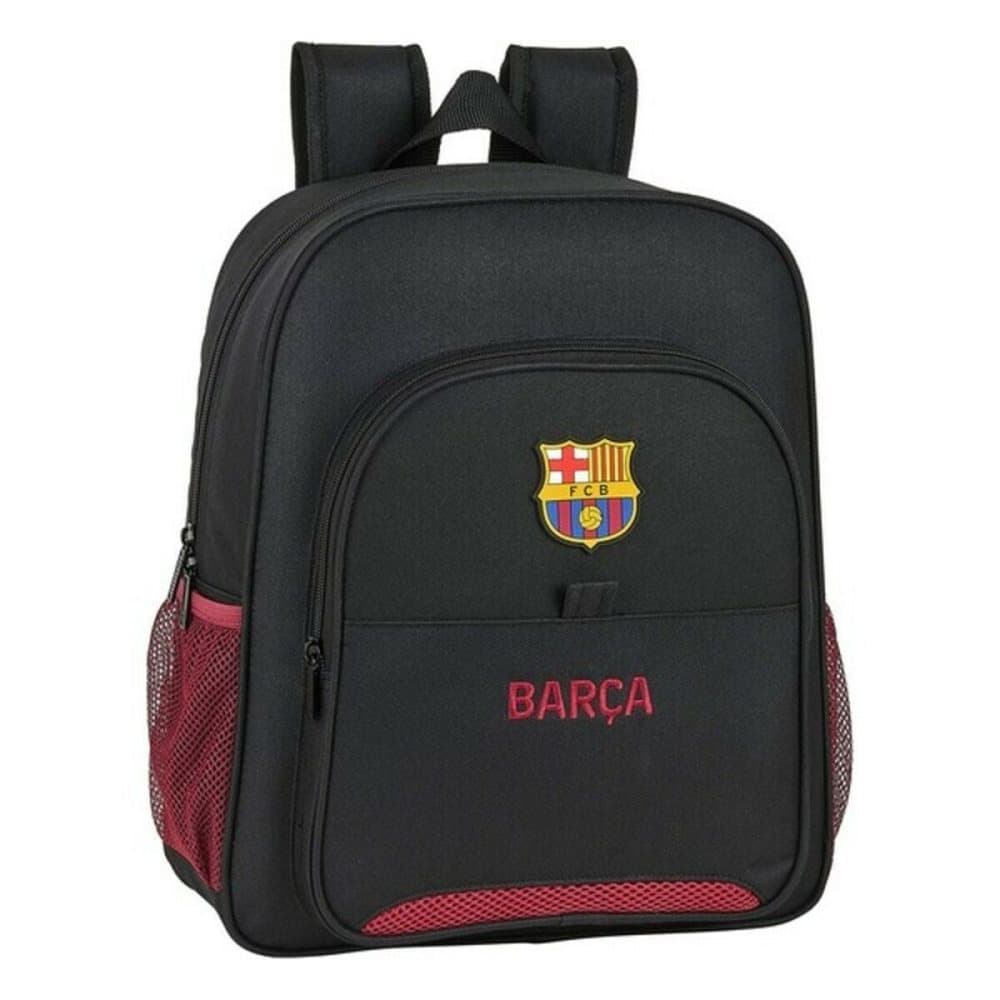 School Bag F.C. Barcelona Black with red