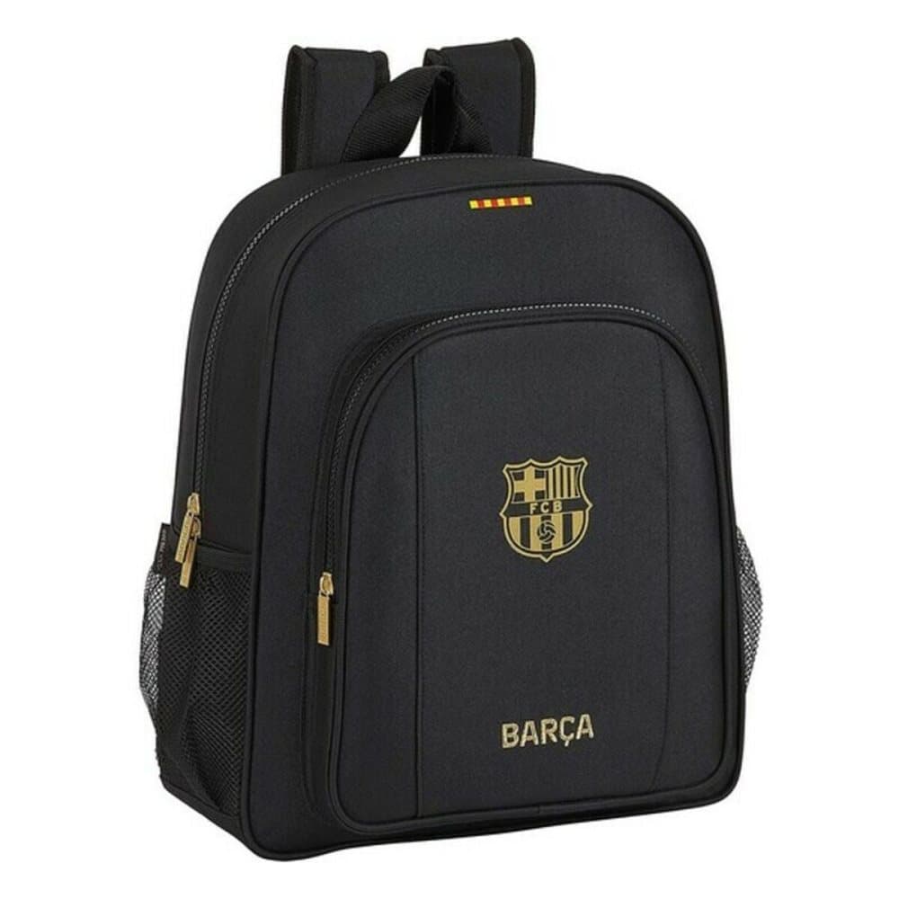 School Bag F.C. Barcelona 20/21 Black yellow badge