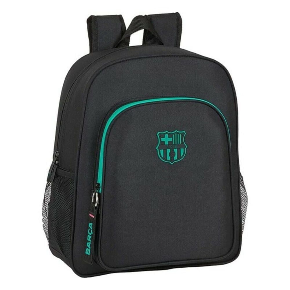 School Bag F.C. Barcelona 20/21 Black with green zip