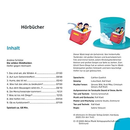 TechniSat Mika Rudi, Kiwit Ralf, Witt Simone, Gawlich Cathlen, Kiwit Luisa, Greven Christoph - TECHNIFANT hat lydbøger, lyseblå - 2GB flashhukommelse