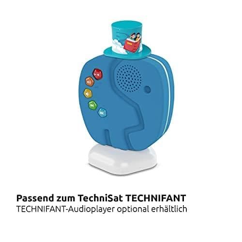 TechniSat Mika Rudi, Kiwit Ralf, Witt Simone, Gawlich Cathlen, Kiwit Luisa, Greven Christoph - TECHNIFANT hat lydbøger, lyseblå - 2GB flashhukommelse