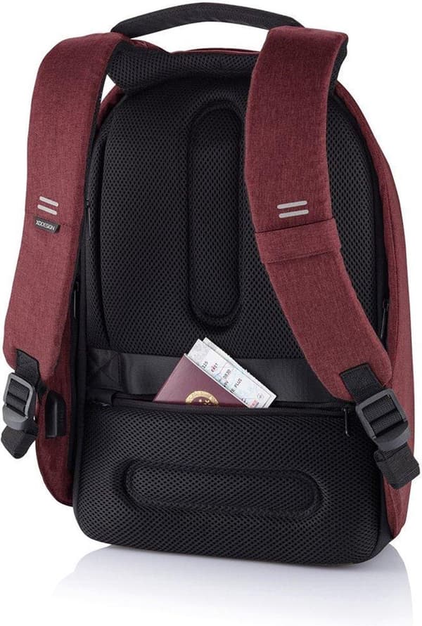 XD DESIGN TYVERISIKKER RYGSÆK BOBBY HERO NORMAL RØD V/N: P705.294