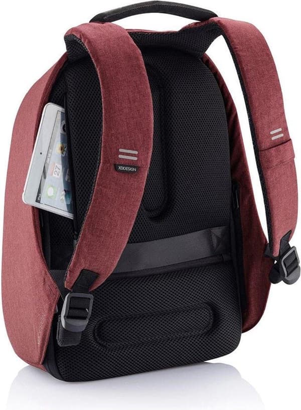 XD DESIGN ANTI-STJULRYGGSÄCK BOBBY HERO LITEN RÖD P/N: P705.704