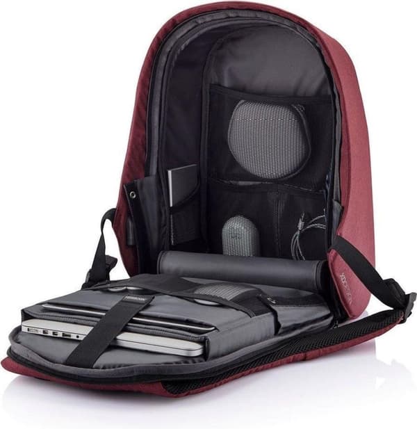 XD DESIGN ANTI-STJULRYGGSÄCK BOBBY HERO LITEN RÖD P/N: P705.704