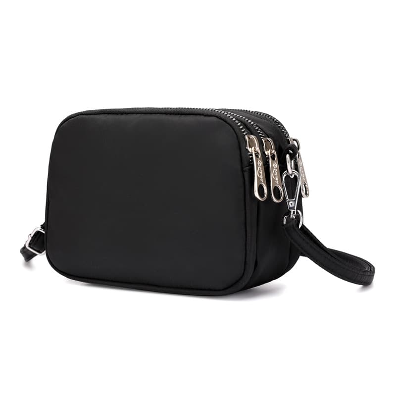 Crossbody Messenger Bag Svart