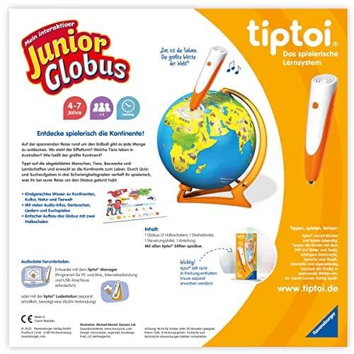Ravensburger tiptoi (uden pen) Min interaktive juniorklode (00115)