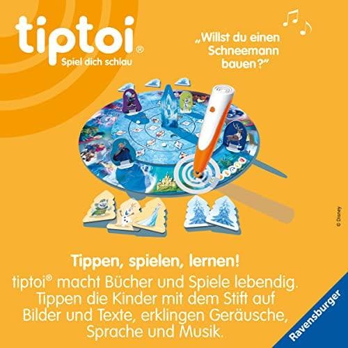 Ravensburger tiptoi Ice Queen Dvrace game (without pen) (00116)