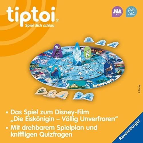 Ravensburger tiptoi Ice Queen Dvrace game (without pen) (00116)