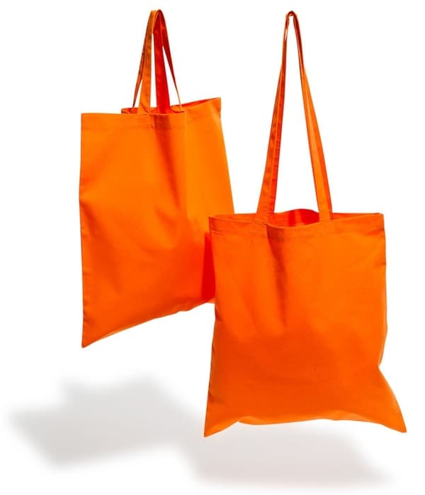 Nightingale Kangaskassi 150g lyhyet kahvat oranssi