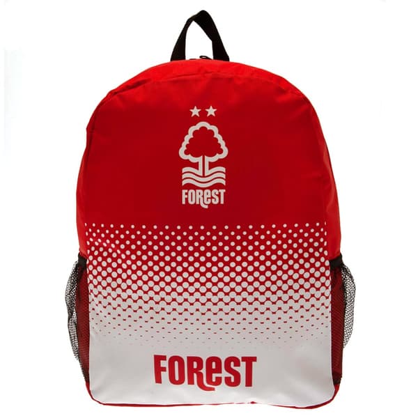 Nottingham Forest FC Fade ryggsäck Red/White One Size