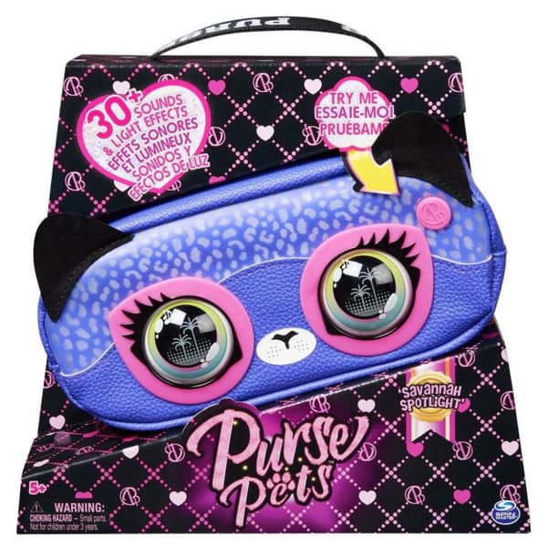 Pung Pets Savannah Spotlight Taske + Lys og lyd