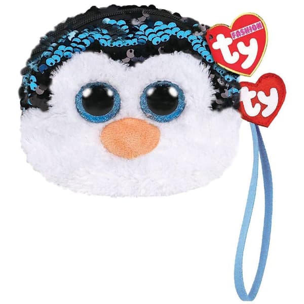 TY Fashion Wallet Penguin Waddles
