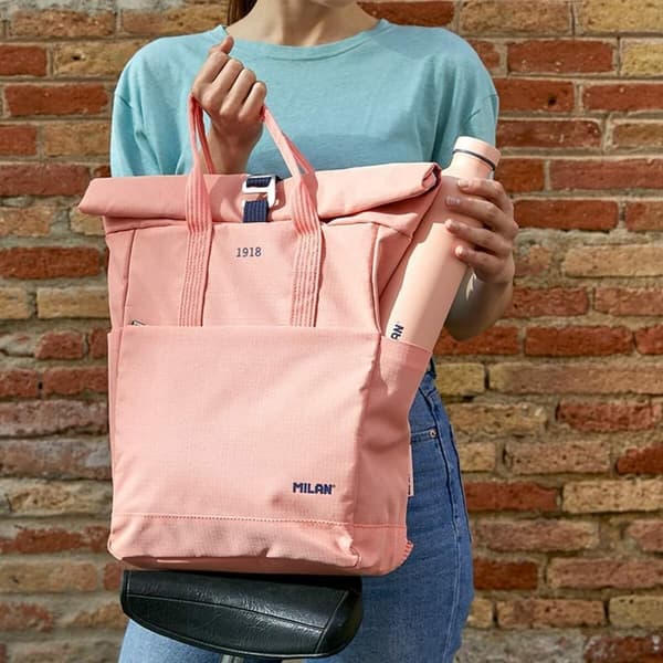 Ryggsäck Casual Milan Rosa 10 L 42 x 29 x 11 cm