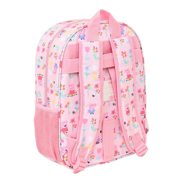Skoletaske Peppa Pig Having fun Pink (26 x 34 x 11 cm)