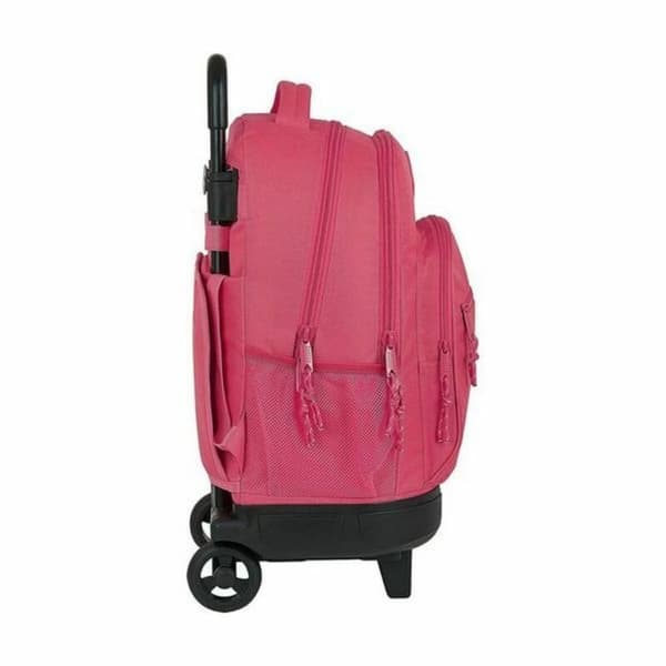 Skolerygsæk med Hjul Compact BlackFit8 M918 Pink (33 x 45 x 22 cm)