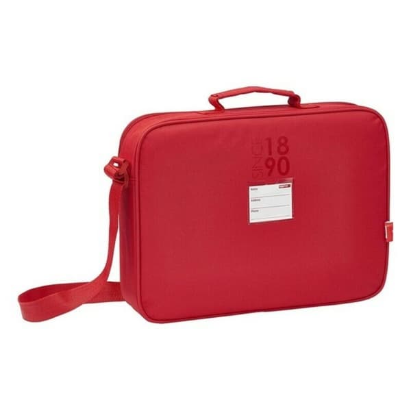 Skole skoletaske Sevilla Fútbol Club Rød (38 x 28 x 6 cm)