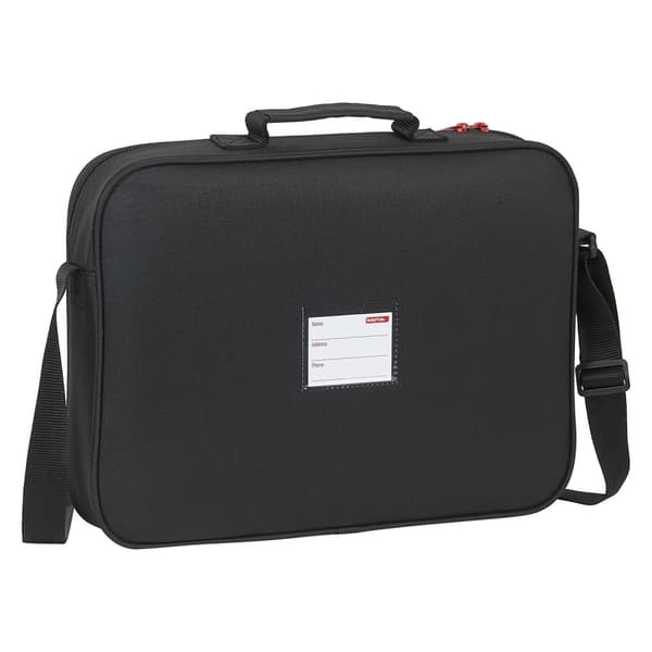 Skole skoletaske Atlético Madrid Sort (38 x 28 x 6 cm)