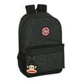 Miniatyrbillede 1 af 4: Skoletaske Paul Frank Team player Sort 30 x 46 x 14 cm