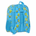 Miniatyrbillede 2 af 3: Skoletaske Minions Minionstatic Blå 32 x 38 x 12 cm