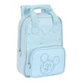 Miniatyrbillede 1 af 3: Skoletaske Mickey Mouse Clubhouse Lyseblå 20 x 28 x 8 cm