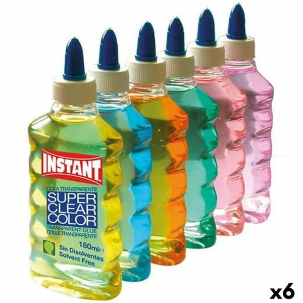 Geeliliima Playcolor Instant Monivärinen Läpinäkyvä 6 Kappaletta 180 ml