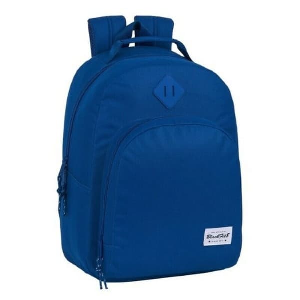 Koululaukku BlackFit8 Oxford Tummansininen (32 x 42 x 15 cm)