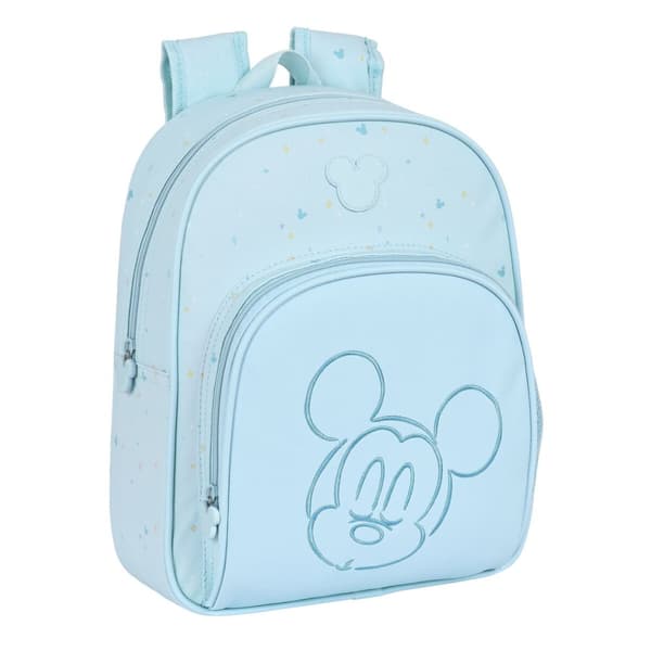 Koululaukku Mickey Mouse Clubhouse Baby Vaaleansininen 28 x 34 x 10 cm
