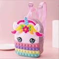 Miniatyrbild 5 av 5: Ryggsäck Popit Unicorn - Lila