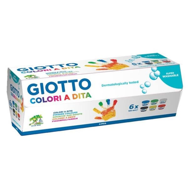 Sormiväri Giotto    Monivärinen 6 Kappaletta 100 ml